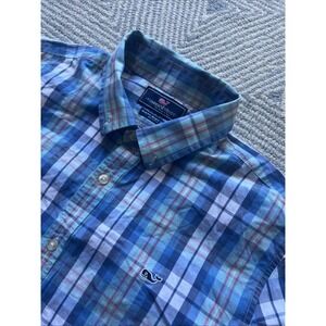 Vineyard Vines Slim Fit Whale Shirt - Multicolor Plaid - XL